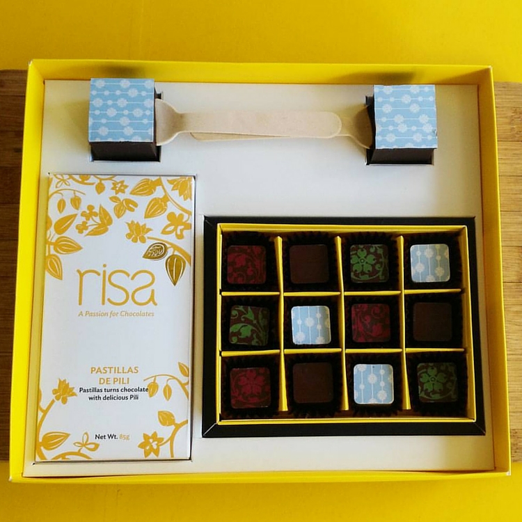 Risa Chocolates make meticulously handcrafted chocolates 